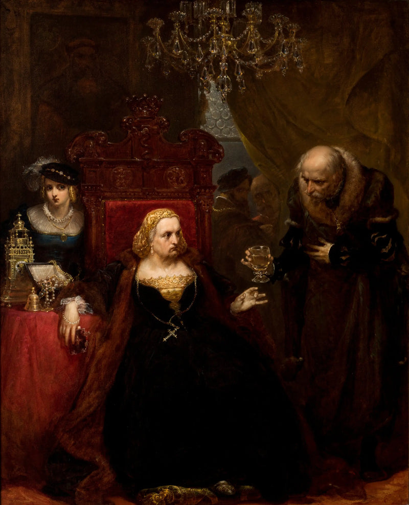Zatrucie królowej Bony - Jan Matejko