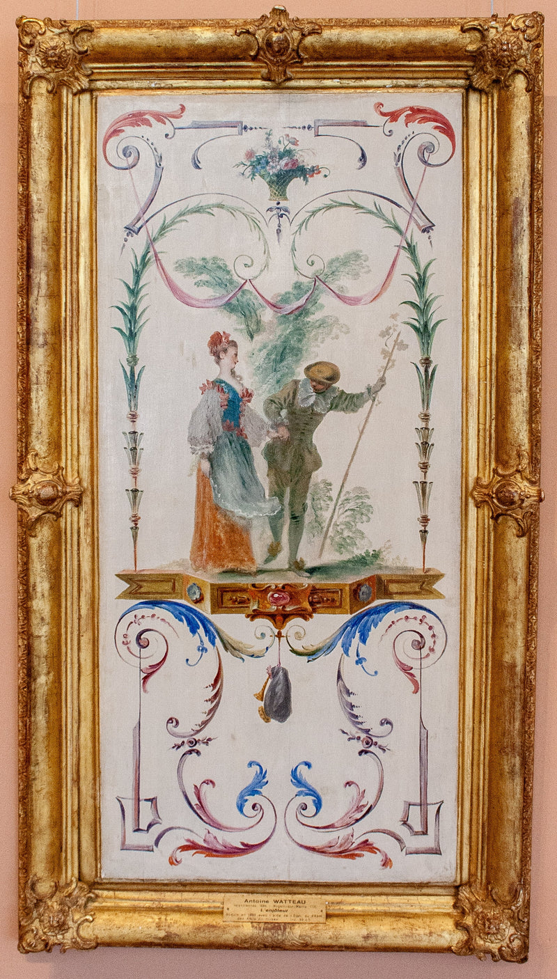 „Enjoleur” - Antoine Watteau