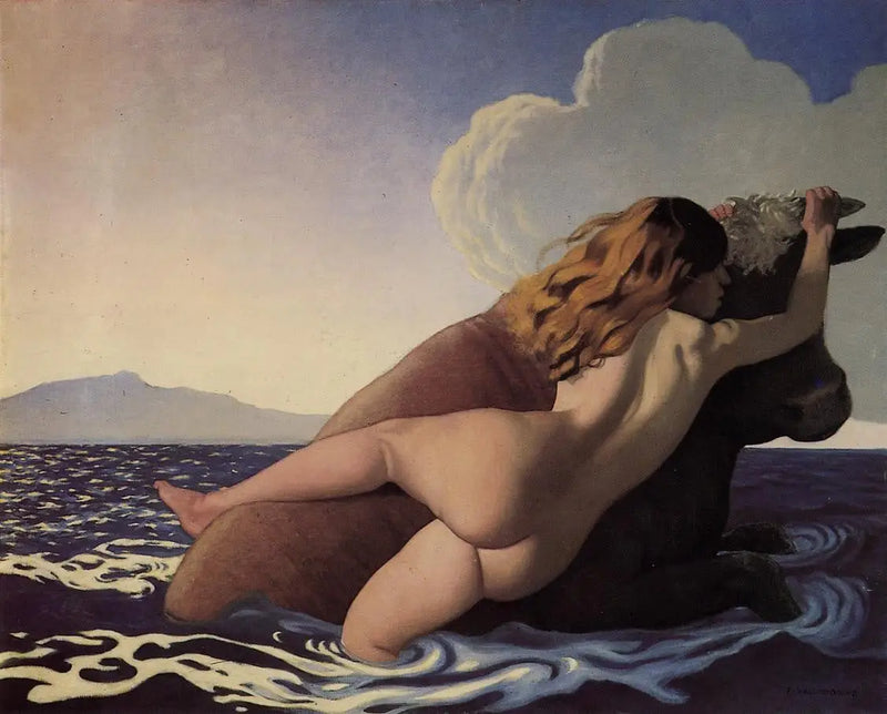 Usunięcie Europy - Félix Vallotton