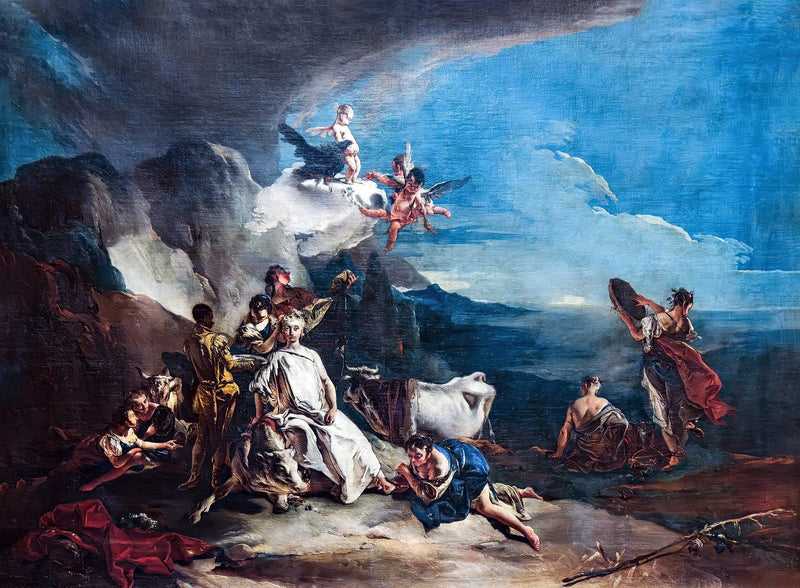 Usunięcie Europy - Giovanni Battista Tiepolo
