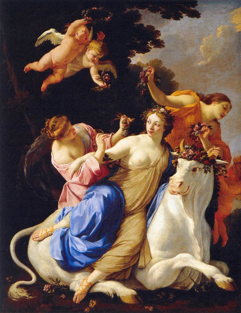 Porwanie Europy - Simon Vouet