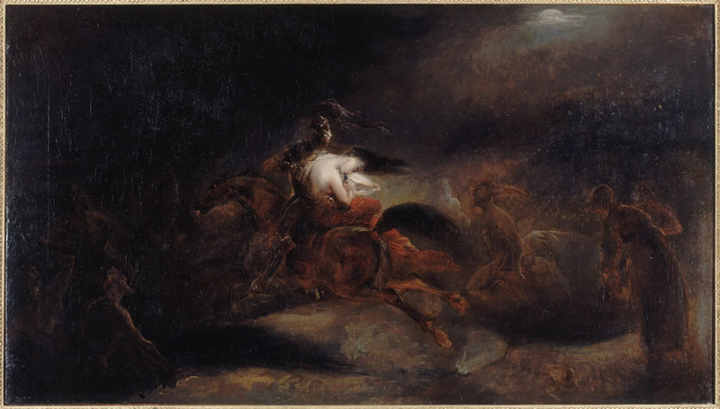 Lénore, umarli idą szybko - Ary Scheffer