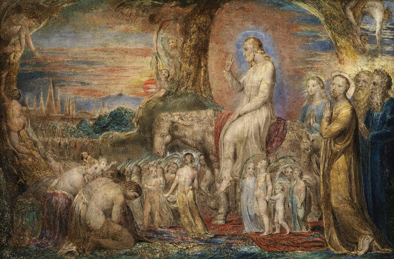 Wjazd Chrystusa do Jerozolimy - William Blake
