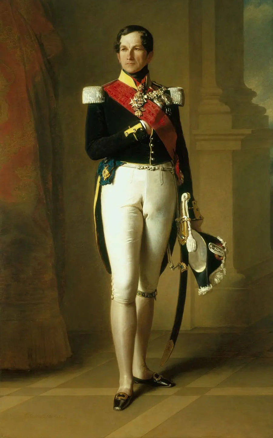 Leopold I, król Belgów (1790-1865) - Franz Xaver Winterhalter