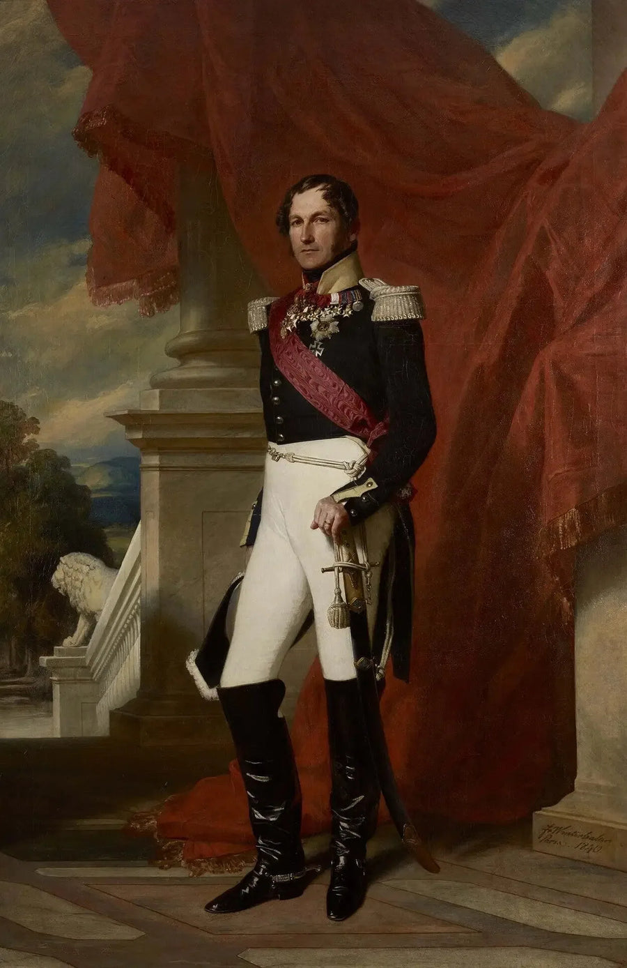 Leopold I, król Belgów - Franz Xaver Winterhalter