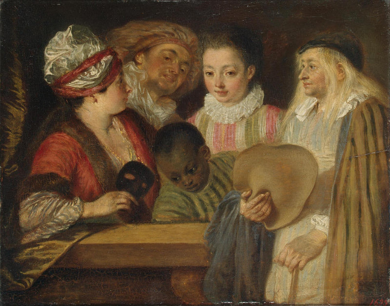 Aktorzy Comédie-Française - Antoine Watteau