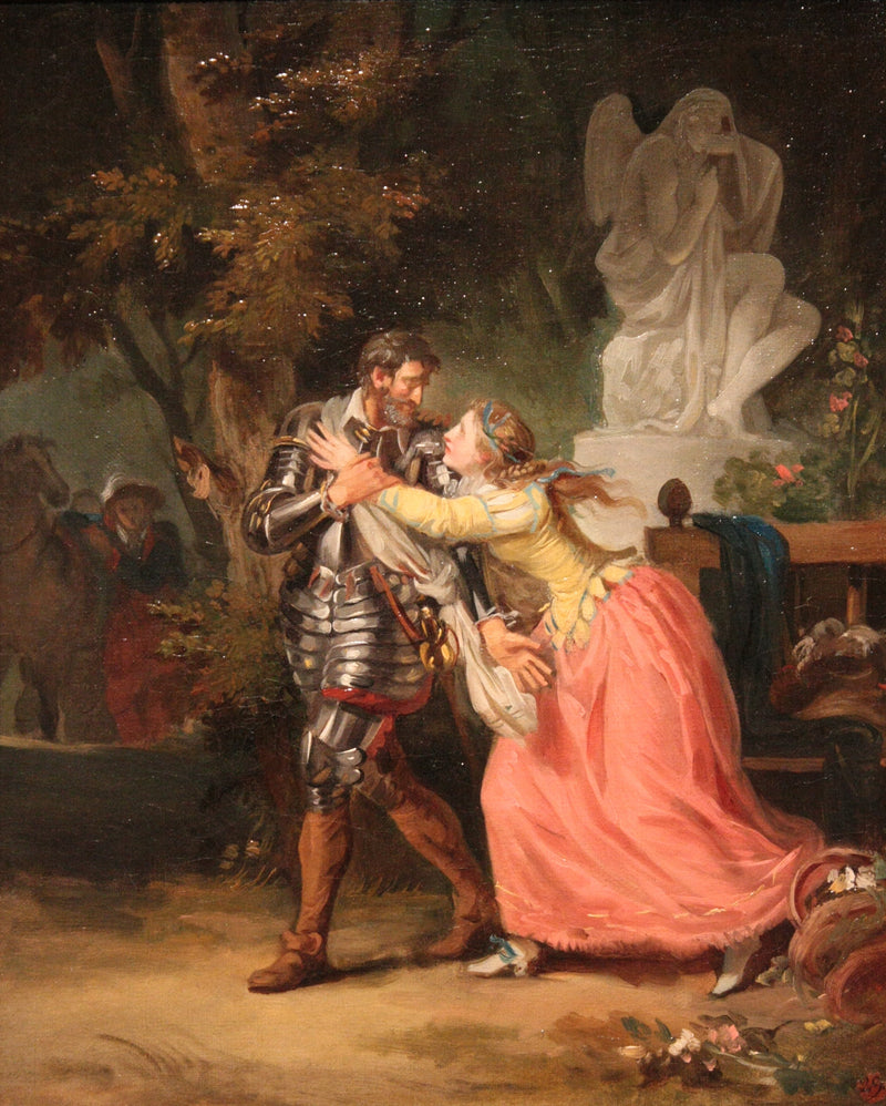 Les adieux de Henri IV et de Gabrielle d'Estrées - François-André Vincent