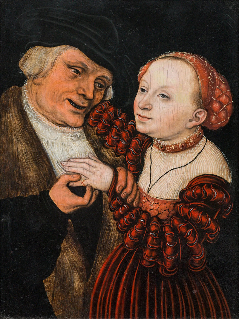 Niezgodni kochankowie - Lucas Cranach Starszy