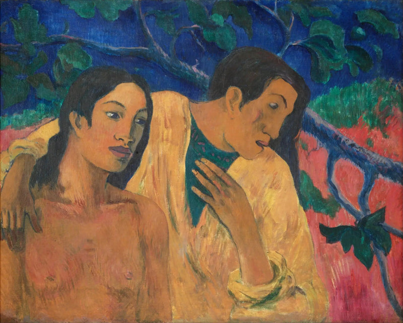 Kochankowie - Paul Gauguin