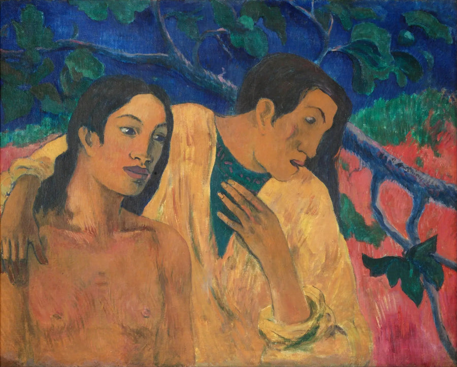 Kochankowie - Paul Gauguin