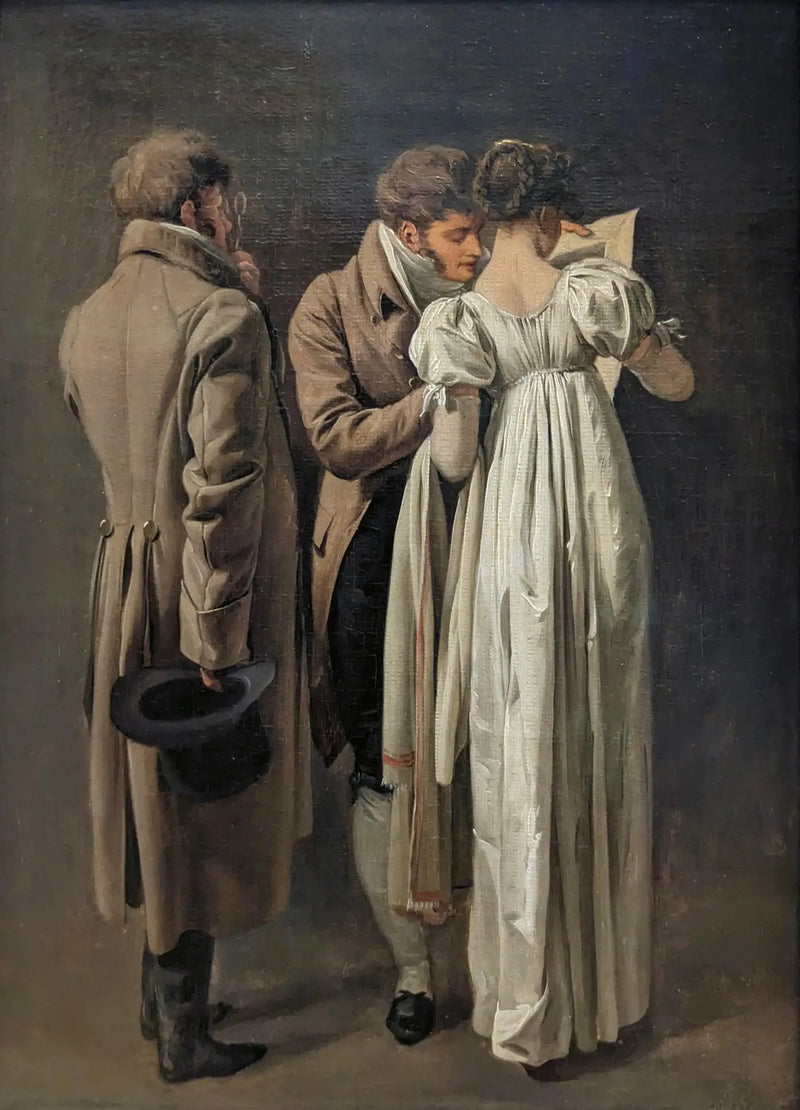 Miłośnicy grafik - Louis-Leopold Boilly