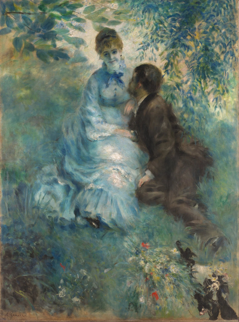 Kochankowie - Pierre-Auguste Renoir