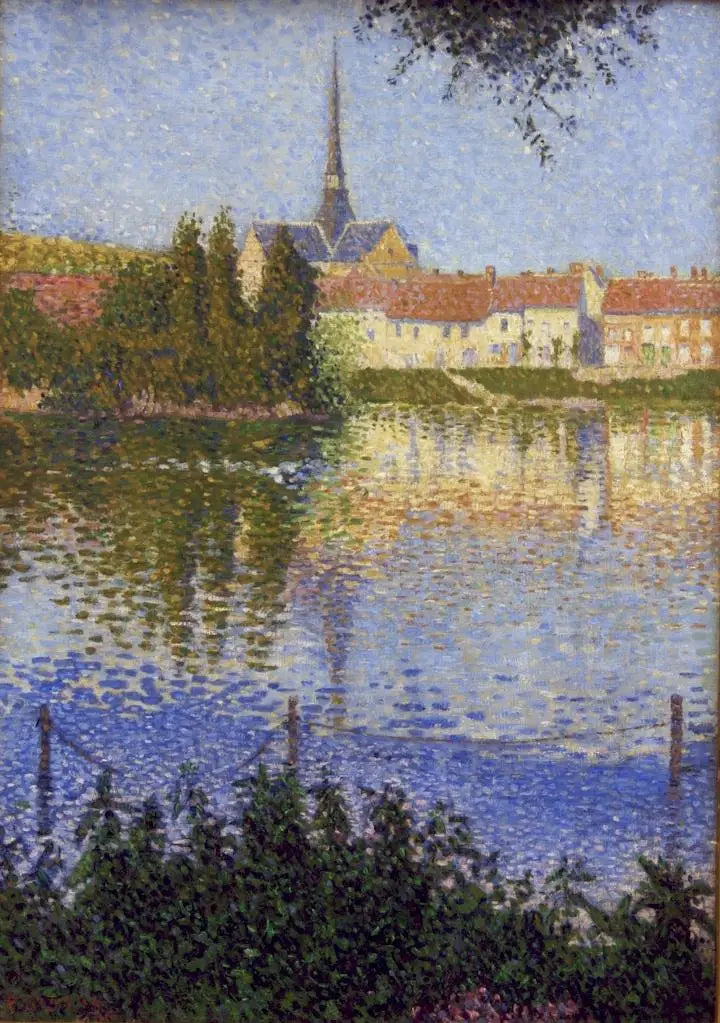 Les Andelys, wyspa Lucasa - Paul Signac