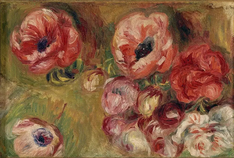 Anemony - Pierre-Auguste Renoir