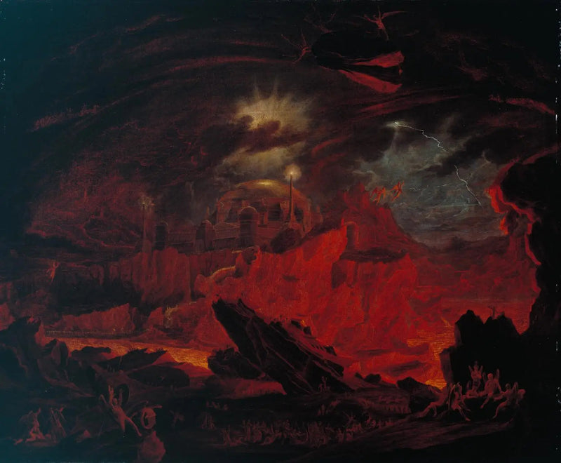Upadłe anioły w piekle - John Martin