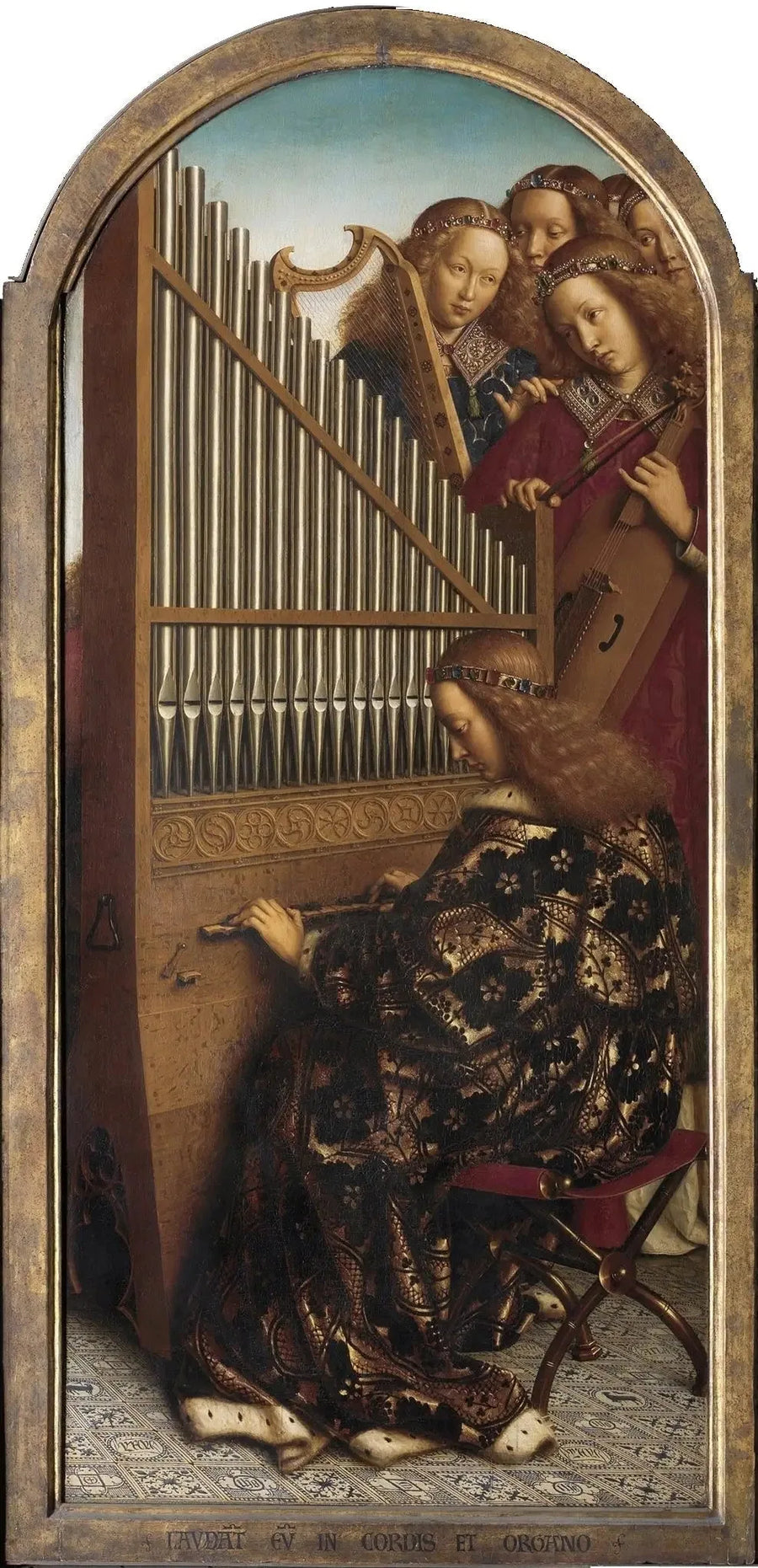 Anioły muzykujące - Jan van Eyck