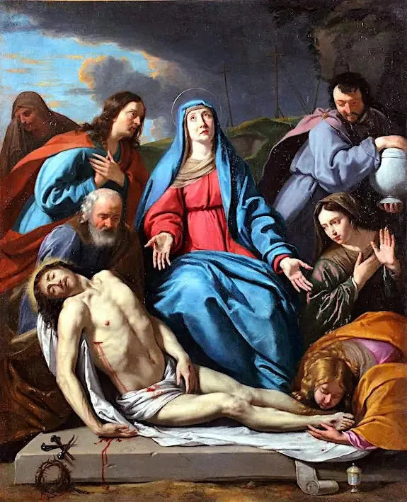 Podstawy pogrzebu Chrystusa - Philippe de Champaigne