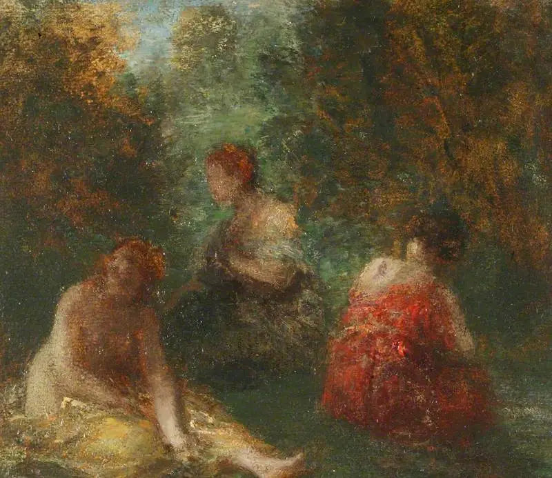 Kobiety kąpiące się - Henri Fantin-Latour