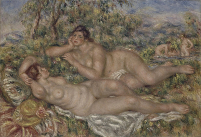 Kąpiące się - Pierre-Auguste Renoir