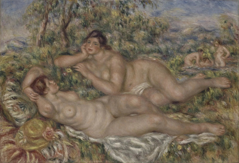 Kąpiące się - Pierre-Auguste Renoir