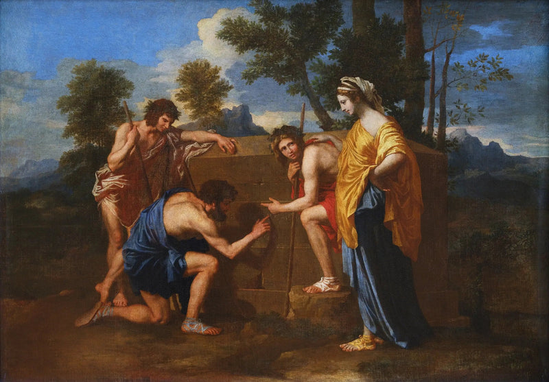 Pastuszkowie Arkadii - Nicolas Poussin