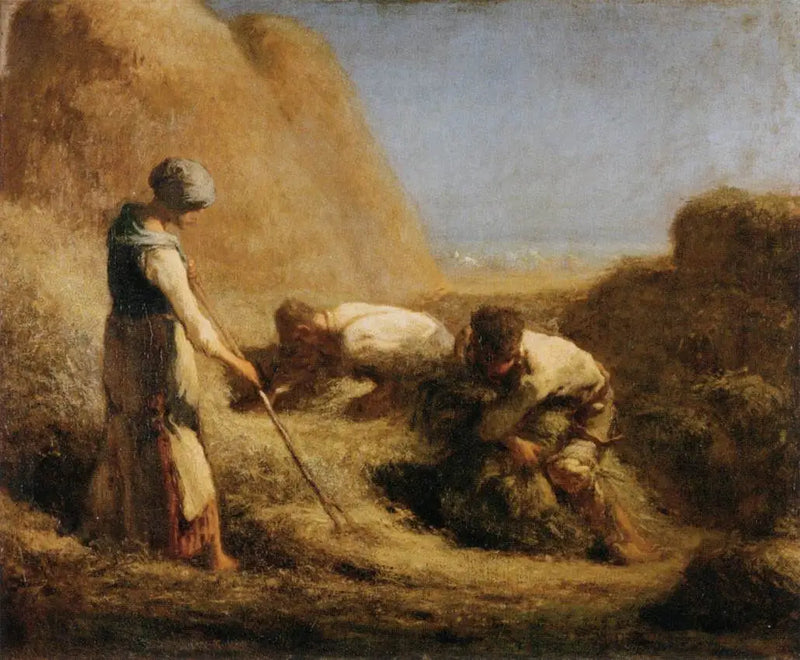 Słynący z snopów siana - Jean-François Millet