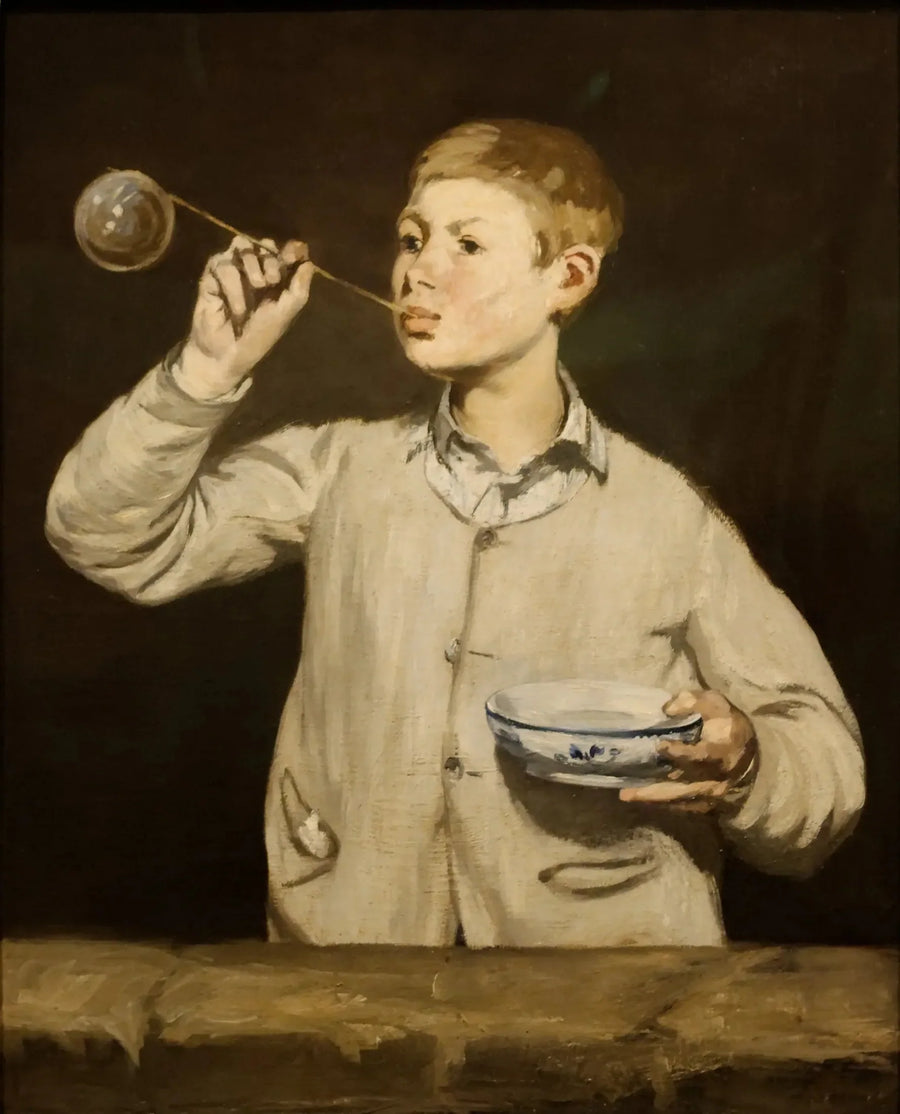 Bańki mydlane - Édouard Manet