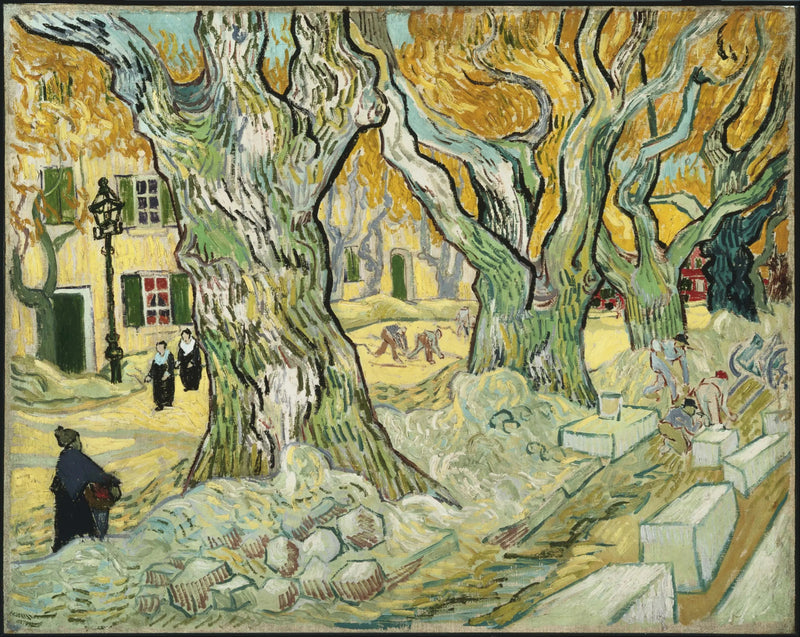 Robotnicy drogowi - Vincent van Gogh