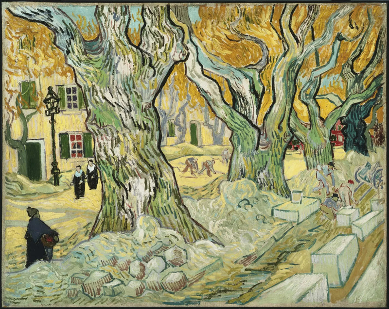 Robotnicy drogowi - Vincent van Gogh