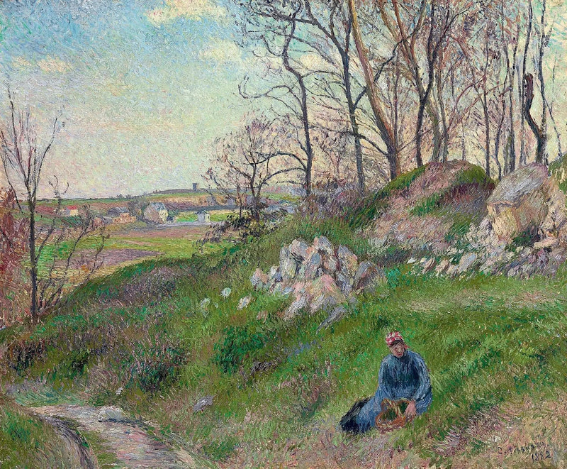 Kamieniołomy Chou, Pontoise - Camille Pissarro