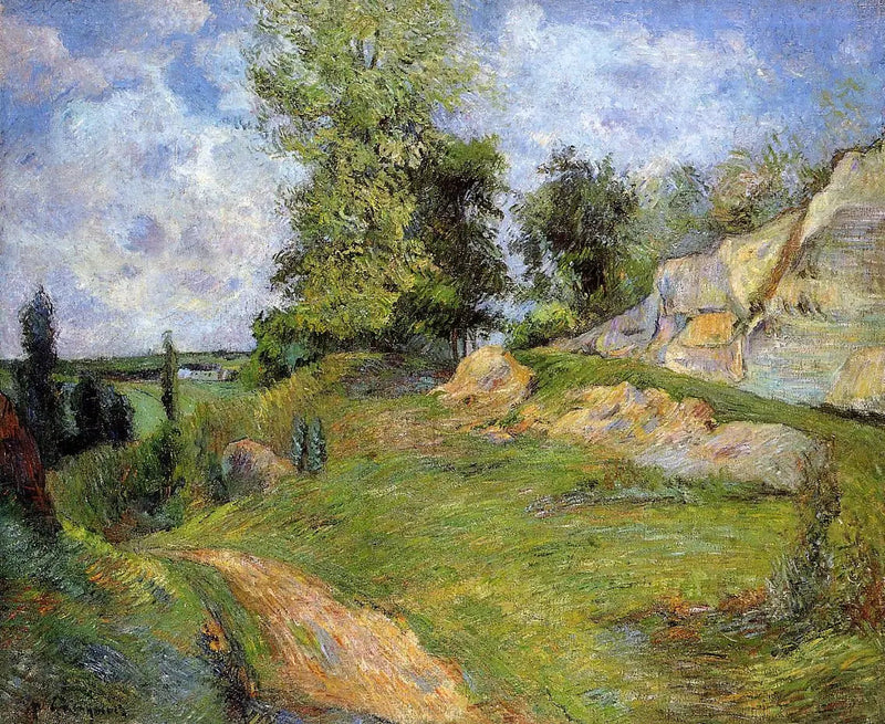 Kamieniołomy kapusty, w pobliżu Pontoise - Paul Gauguin