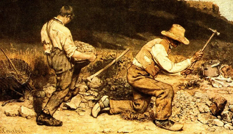 Rozbijacze kamieni - Gustave Courbet