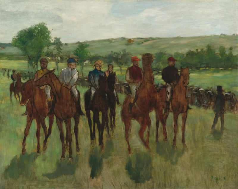Jeźdźcy - Edgar Degas