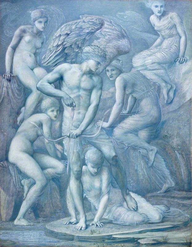 Pola łowieckie Kupidyna - Edward Burne-Jones