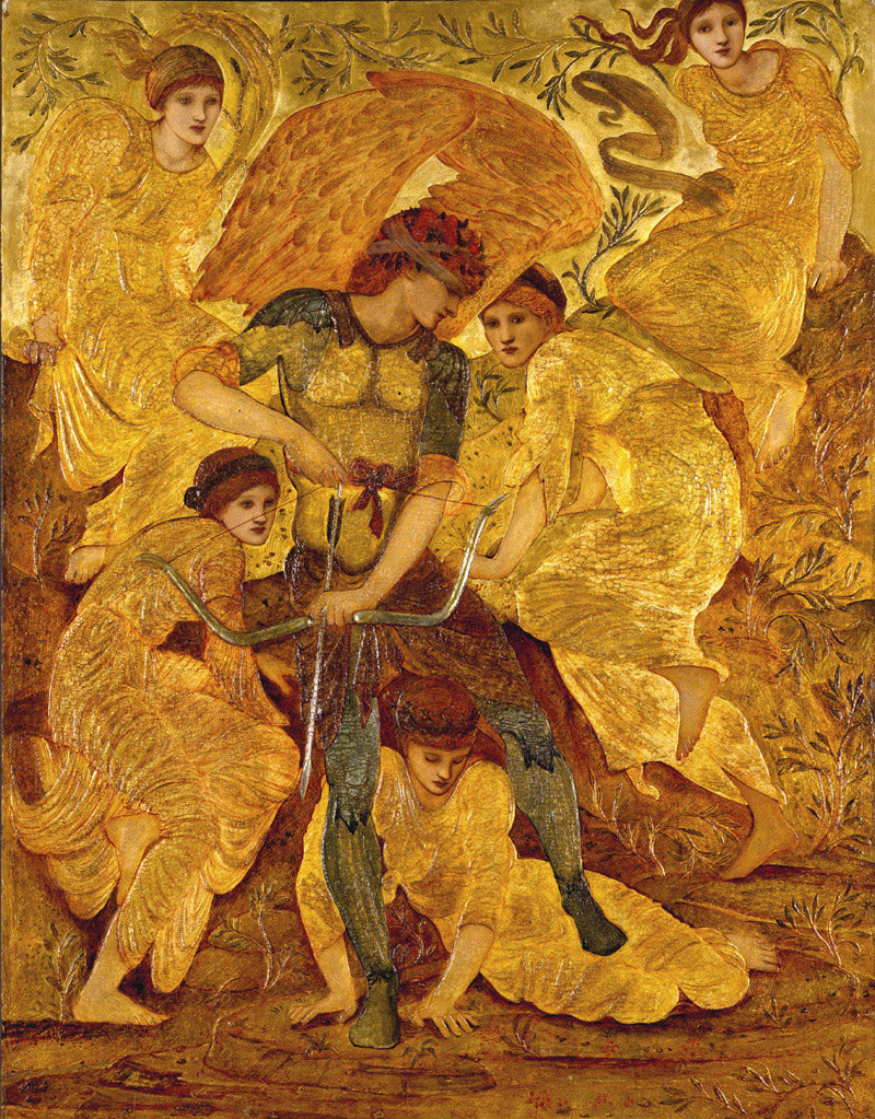 Pola łowieckie Kupidyna - Edward Burne-Jones