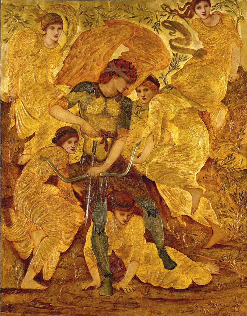 Pola łowieckie Kupidyna - Edward Burne-Jones
