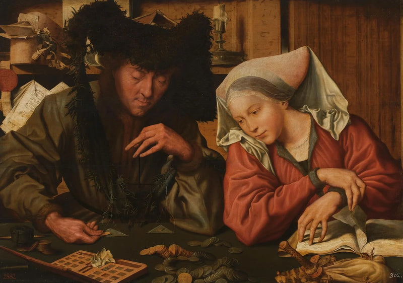 Wymieniacze walut - Marinus van Reymerswale