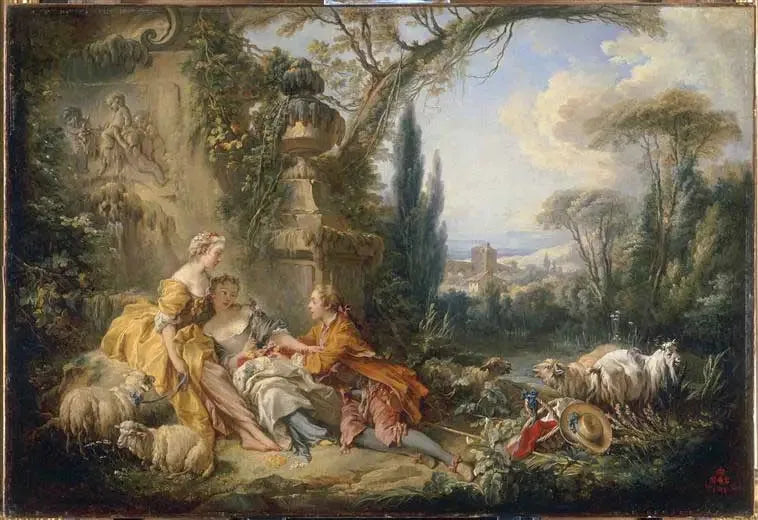 Urok wiejskiego życia - François Boucher