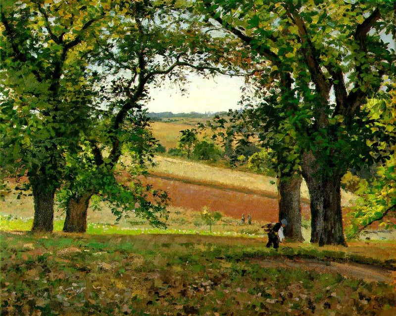 Kasztanowce w Osny - Camille Pissarro
