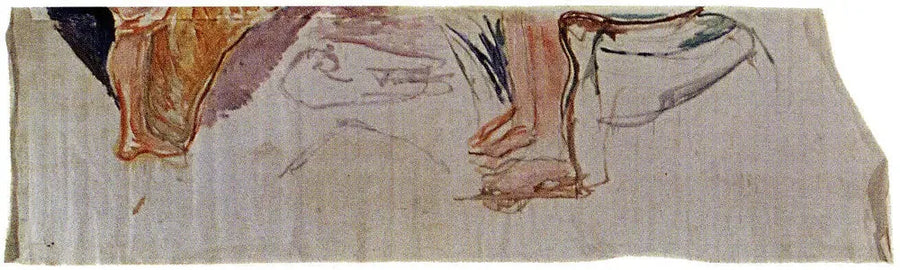 Poszukiwacze: dziecięce stopy - Edvard Munch