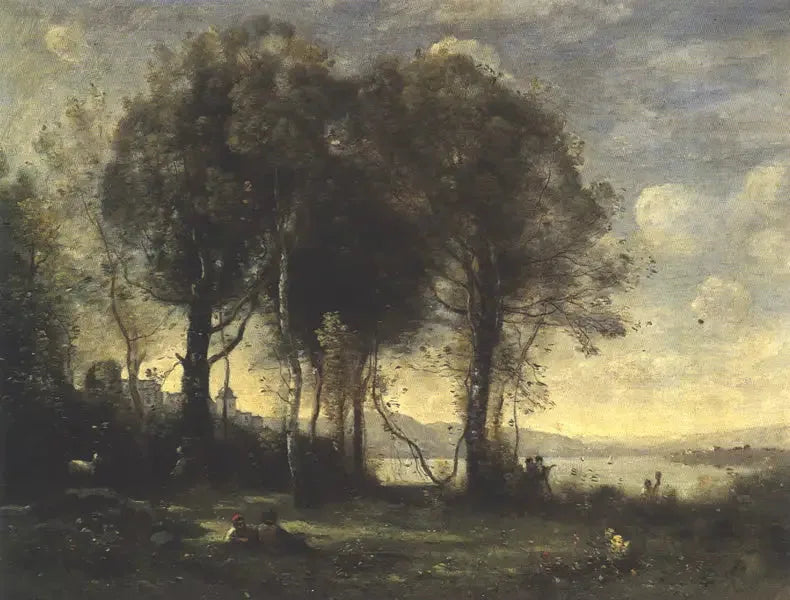 Koniarze z Wysp Borromejskich - Jean-Baptiste Camille Corot