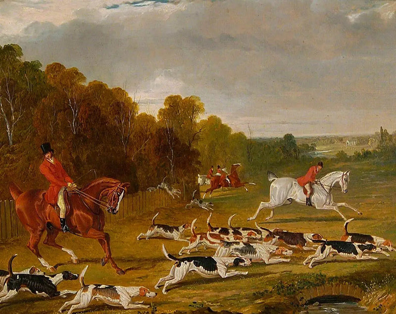 Psy opuszczają tajemnicę - John Frederick Herring, Sr.