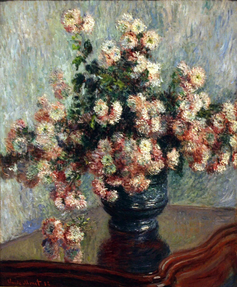 Chryzantemy - Claude Monet