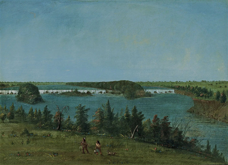 Upadki Saint-Antoine - George Catlin