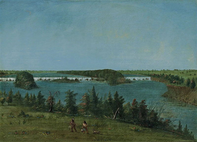 Upadki Saint-Antoine - George Catlin