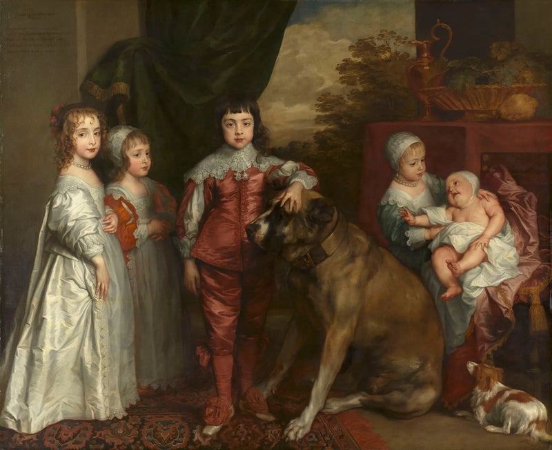 Pięcioro dzieci Karola I - Antoine van Dyck