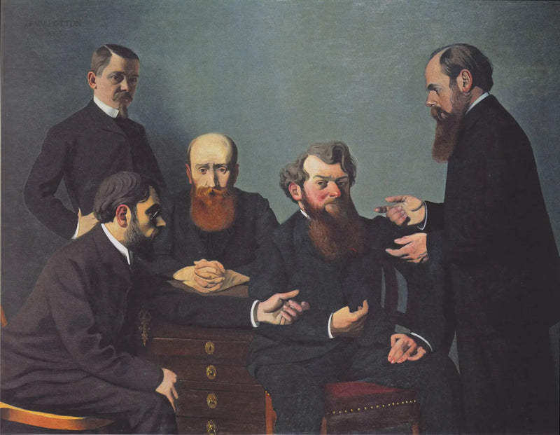 Pięciu malarzy - Félix Vallotton