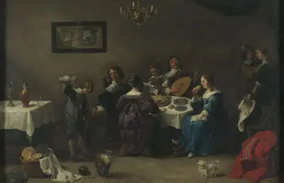 Pięć zmysłów - David Teniers Młodszy