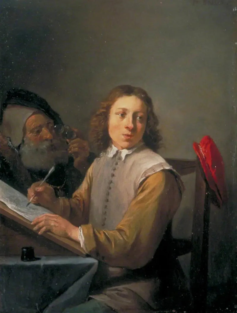 Pięć zmysłów: wzrok - David Teniers Młodszy