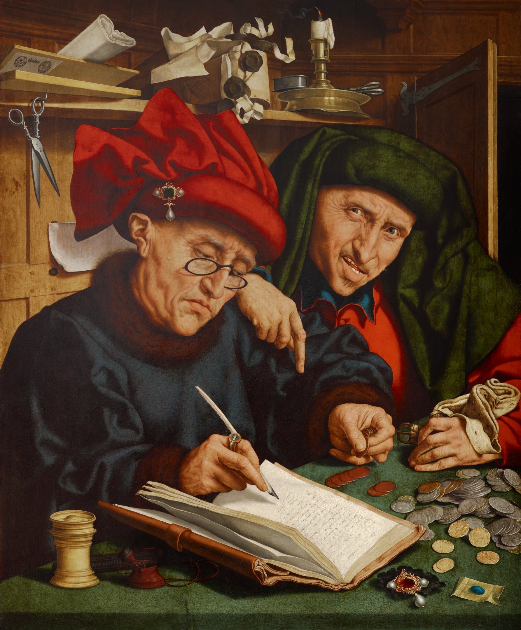 Les collecteurs d’impôts - Quentin Metsys - Alpha Reproduction